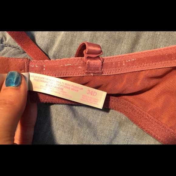 2 Bras PINK by Victoria Secret. both Rosy/Mauve - Picture 3 of 7